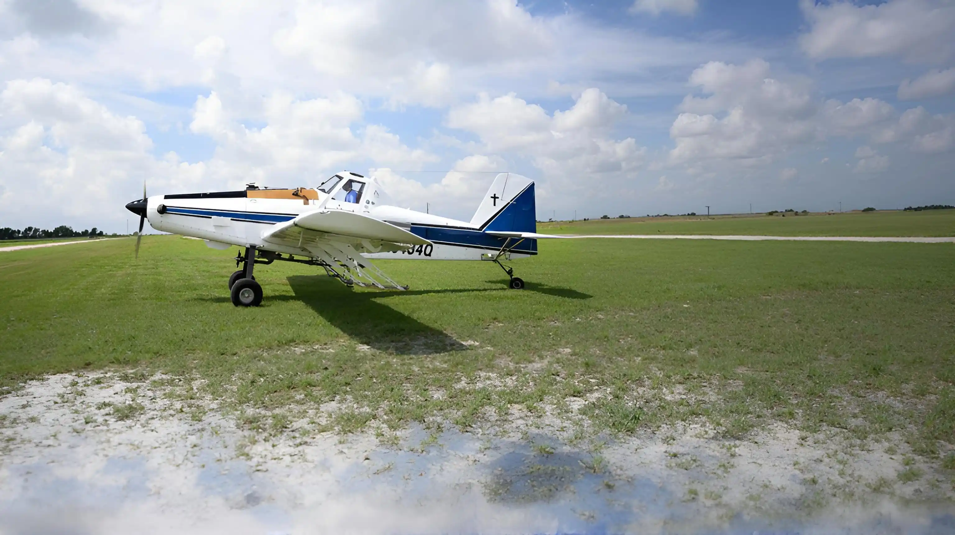Agriland Aviation Crop Dusting Rainbow